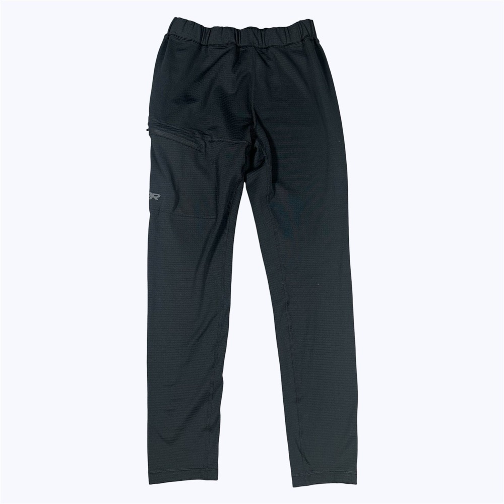 Outdoor Research Vigor Bottoms Mens Small Black Grid Fleece Pants Joggers